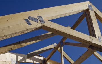 Old Cambus roof trusses for new builds and additions